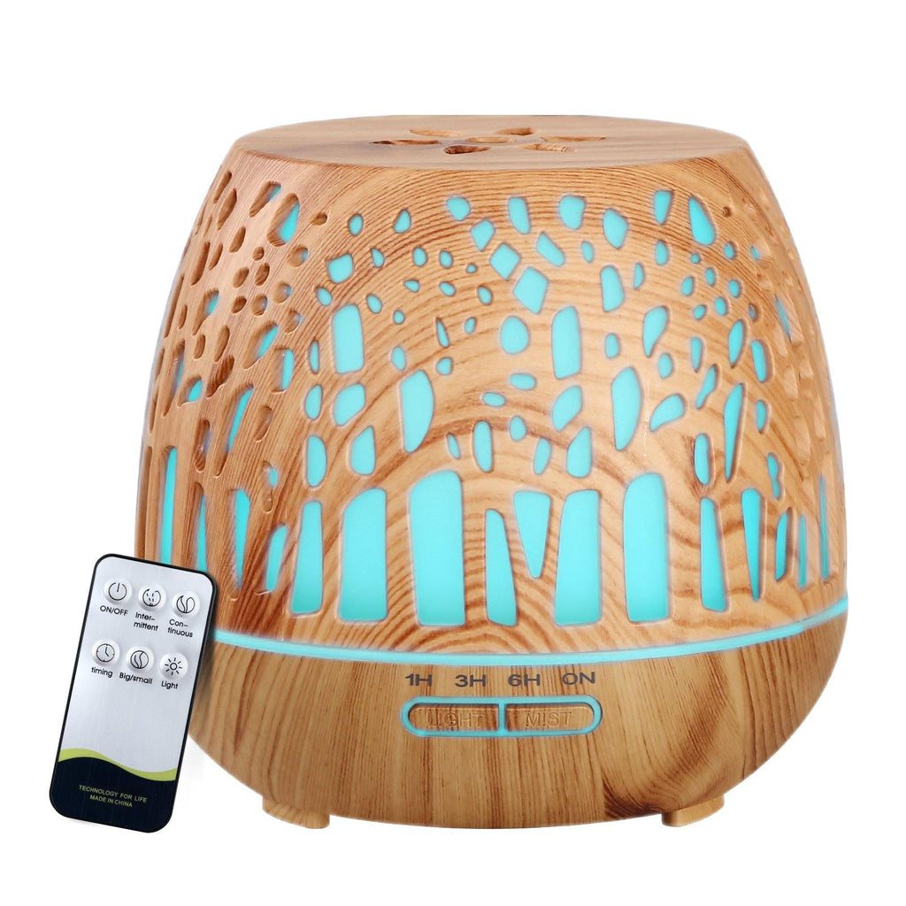 Wood Grain Aroma Diffuser Aromatherapy Humidifier - House Things Appliances > Aroma Diffusers & Humidifiers