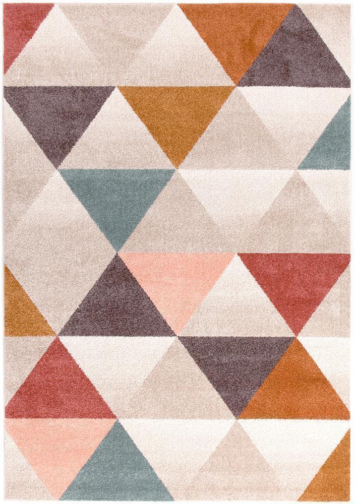 Dimensions Divinity Order Blush Modern Rug - House Things Dimensions Collection