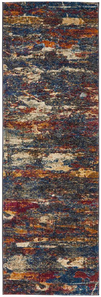 Dreamscape Splash Modern Midnight Rug - House Things Dreamscape Collection