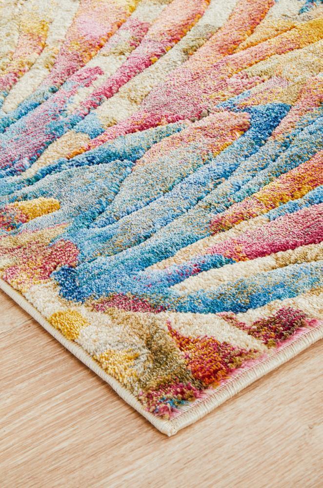 Dreamscape Memories Modern Tropical Runner Rug - House Things Dreamscape Collection