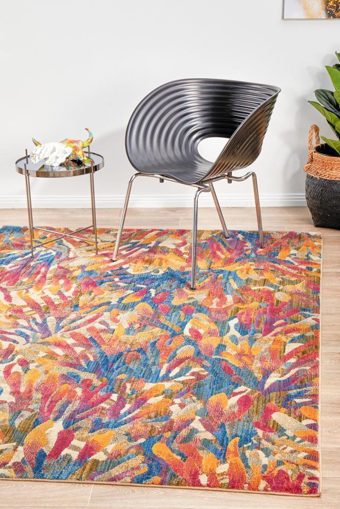 Dreamscape Memories Modern Tropical Rug - House Things Dreamscape Collection