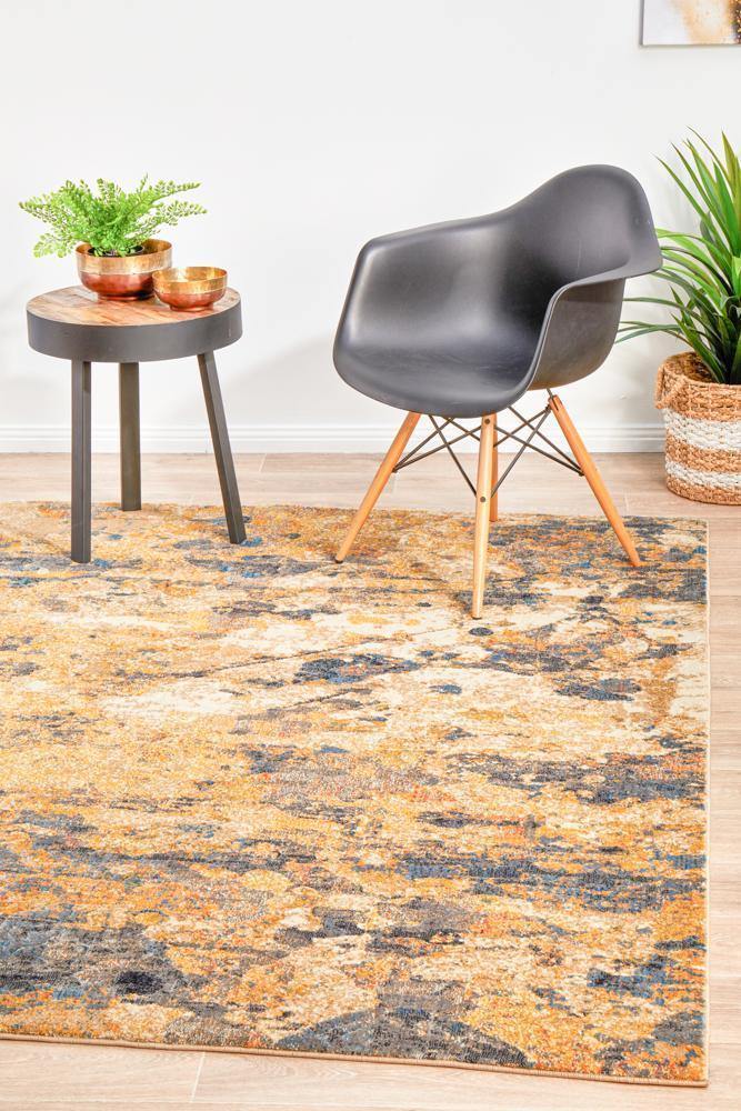 Dreamscape Tribute Modern Rust Rug - House Things Dreamscape Collection