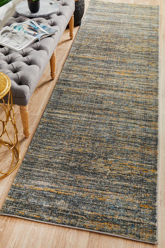 Dreamscape Distinguish Modern Slate Runner Rug - House Things Dreamscape Collection