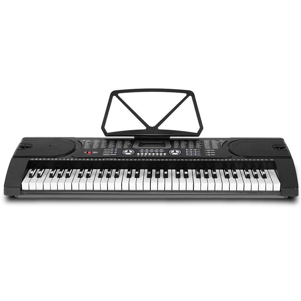 ALPHA 61 Keys LED Electronic Piano Keyboard - House Things Audio & Video > Musical Instrument & Accessories