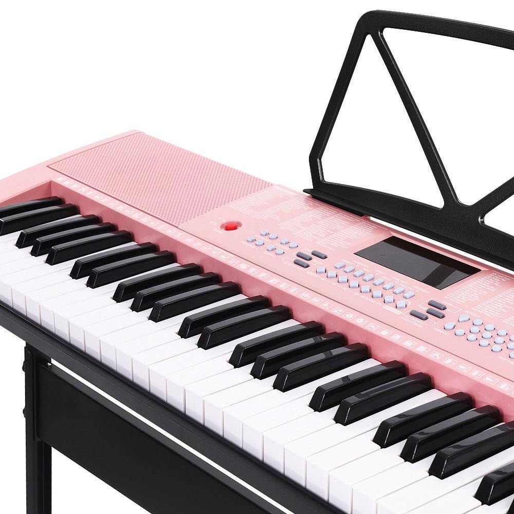 61 Key Lighted Electronic Piano Keyboard - House Things Audio & Video > Musical Instrument & Accessories