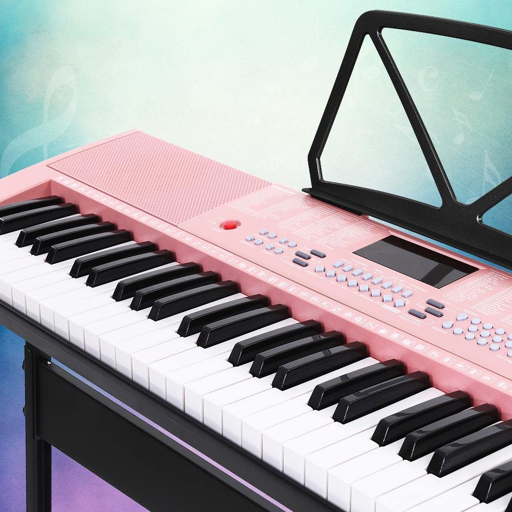 61 Key Lighted Electronic Piano Keyboard - House Things Audio & Video > Musical Instrument & Accessories