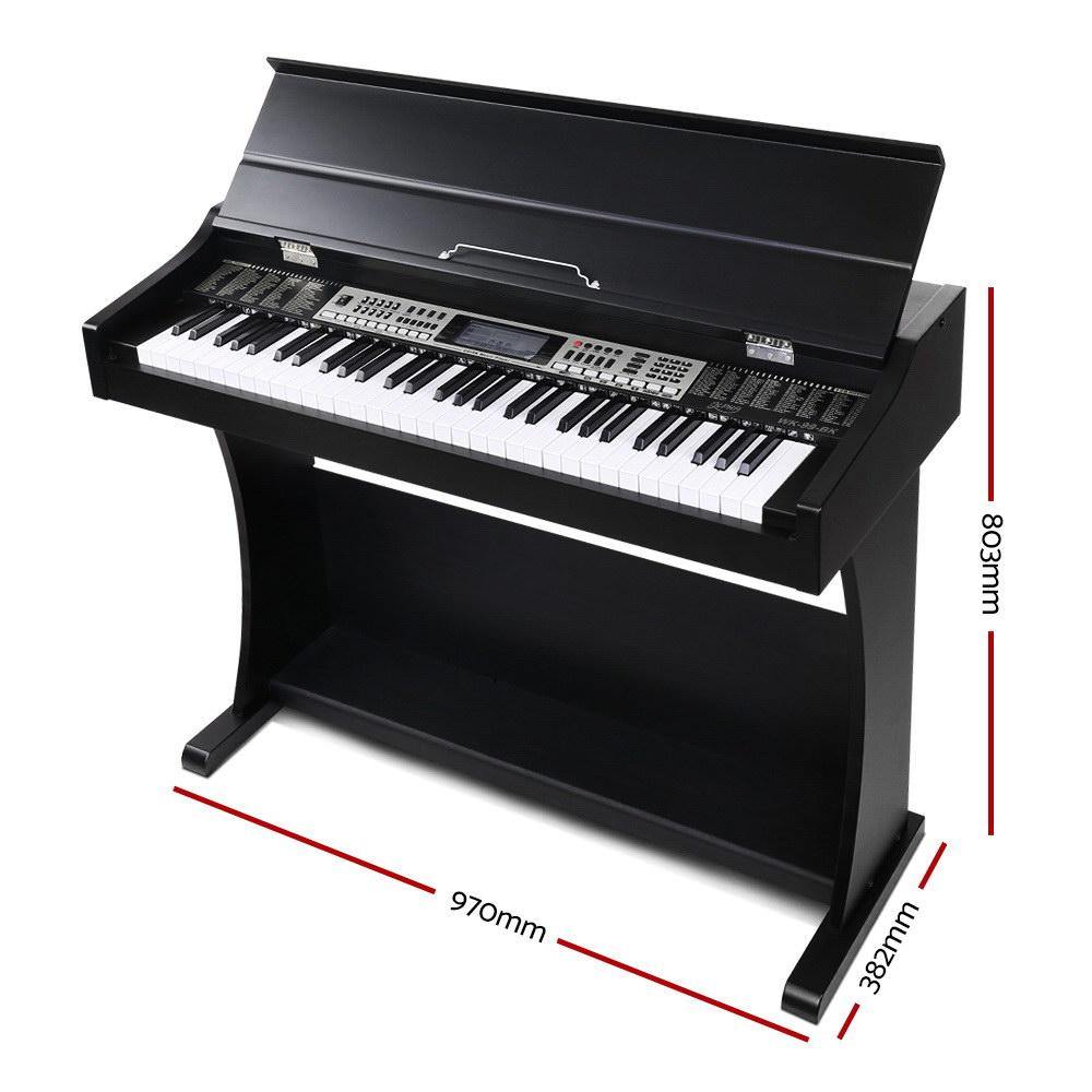 61 Key Electronic Piano Keyboard Music Stand - House Things Audio & Video > Musical Instrument & Accessories