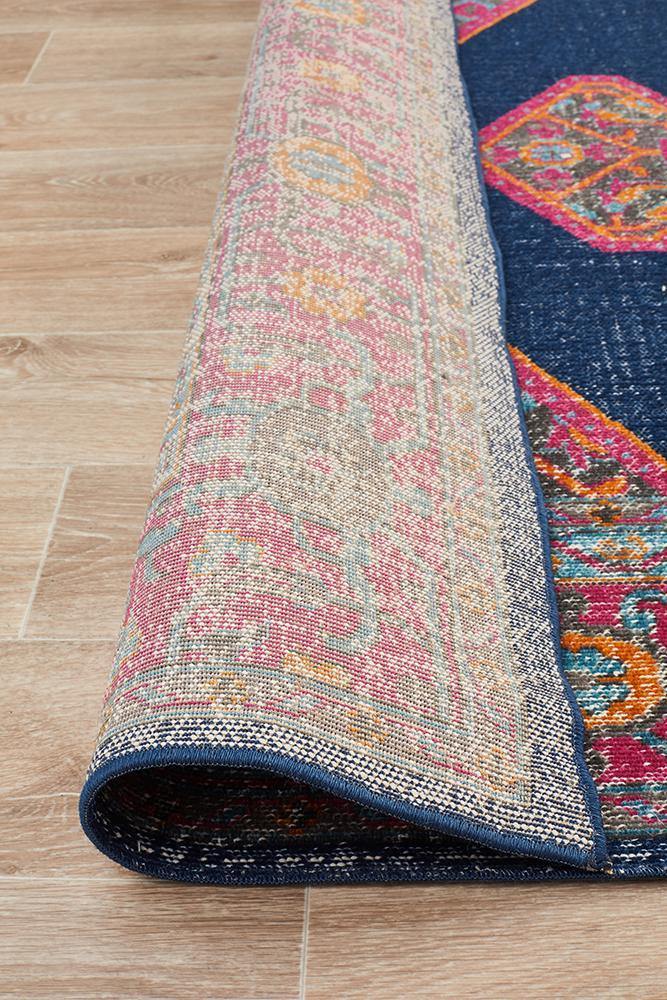 Jericho Navy Rug - House Things Eternal Collection