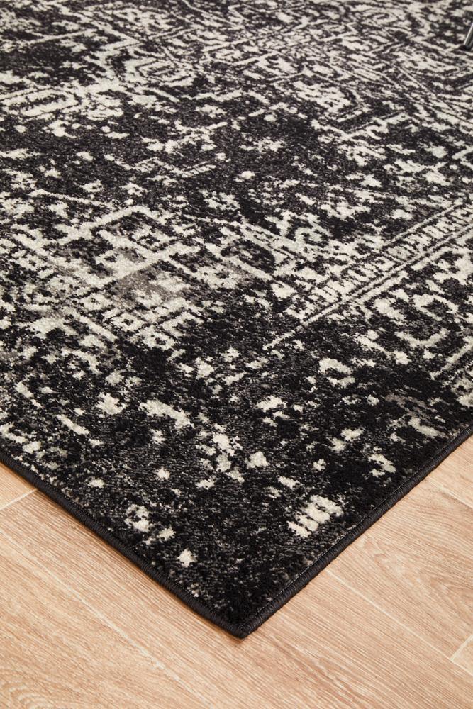 Evoke Scape Charcoal Transitional Rug - House Things Evoke Collection
