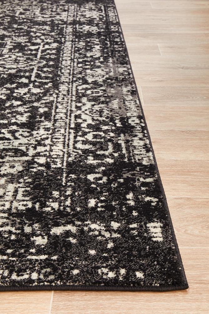 Evoke Scape Charcoal Transitional Rug - House Things Evoke Collection