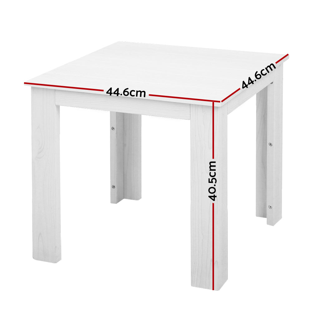 Outdoor Side Beach Table - White - House Things Furniture > Outdoor