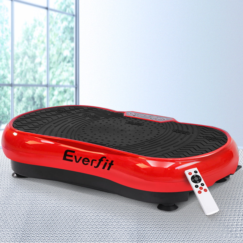 Everfit Vibration Machine Plate Platform Body Shaper Red House Things