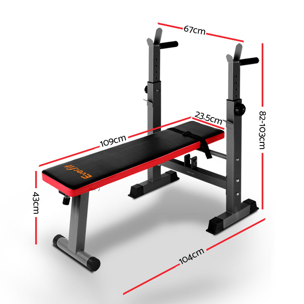 Everfit Multi-Station Weight Bench - House Things Sports & Fitness > Fitness Accessories