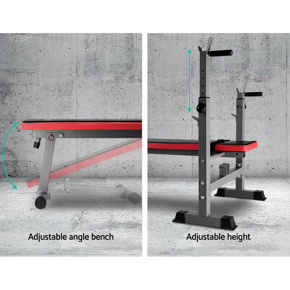 Everfit Multi-Station Weight Bench - House Things Sports & Fitness > Fitness Accessories