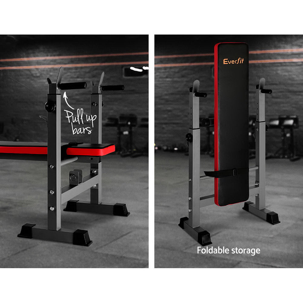 Everfit Multi-Station Weight Bench - House Things Sports & Fitness > Fitness Accessories