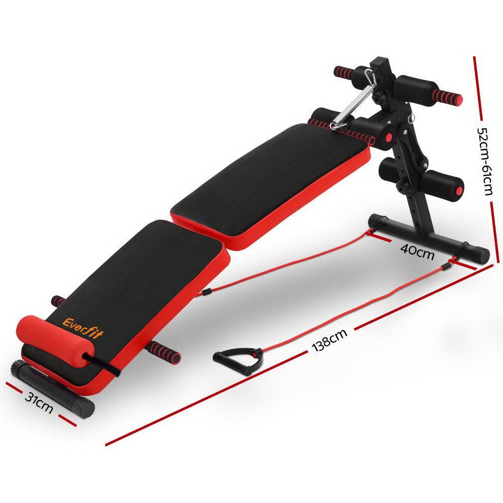 Adjustable Sit Up Bench - House Things Sports & Fitness > Fitness Accessories