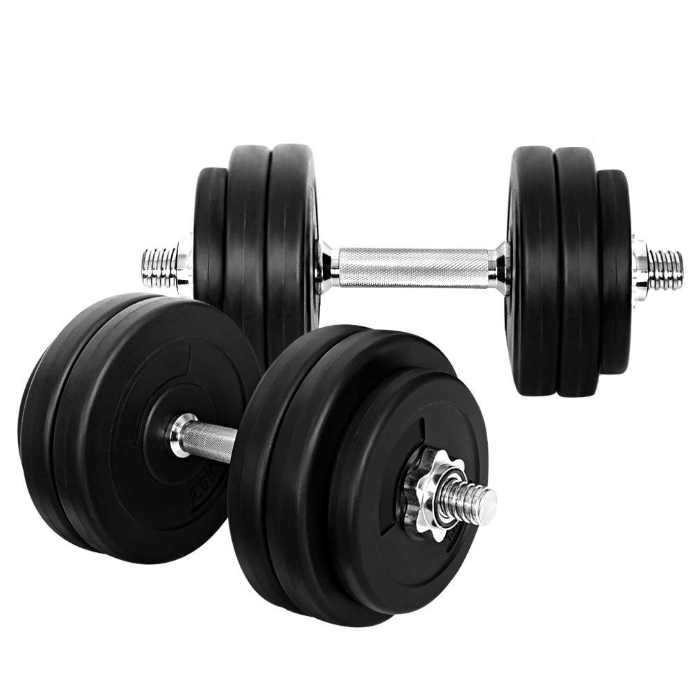 30kg Dumbbells Dumbbell Set - House Things Sports & Fitness > Fitness Accessories