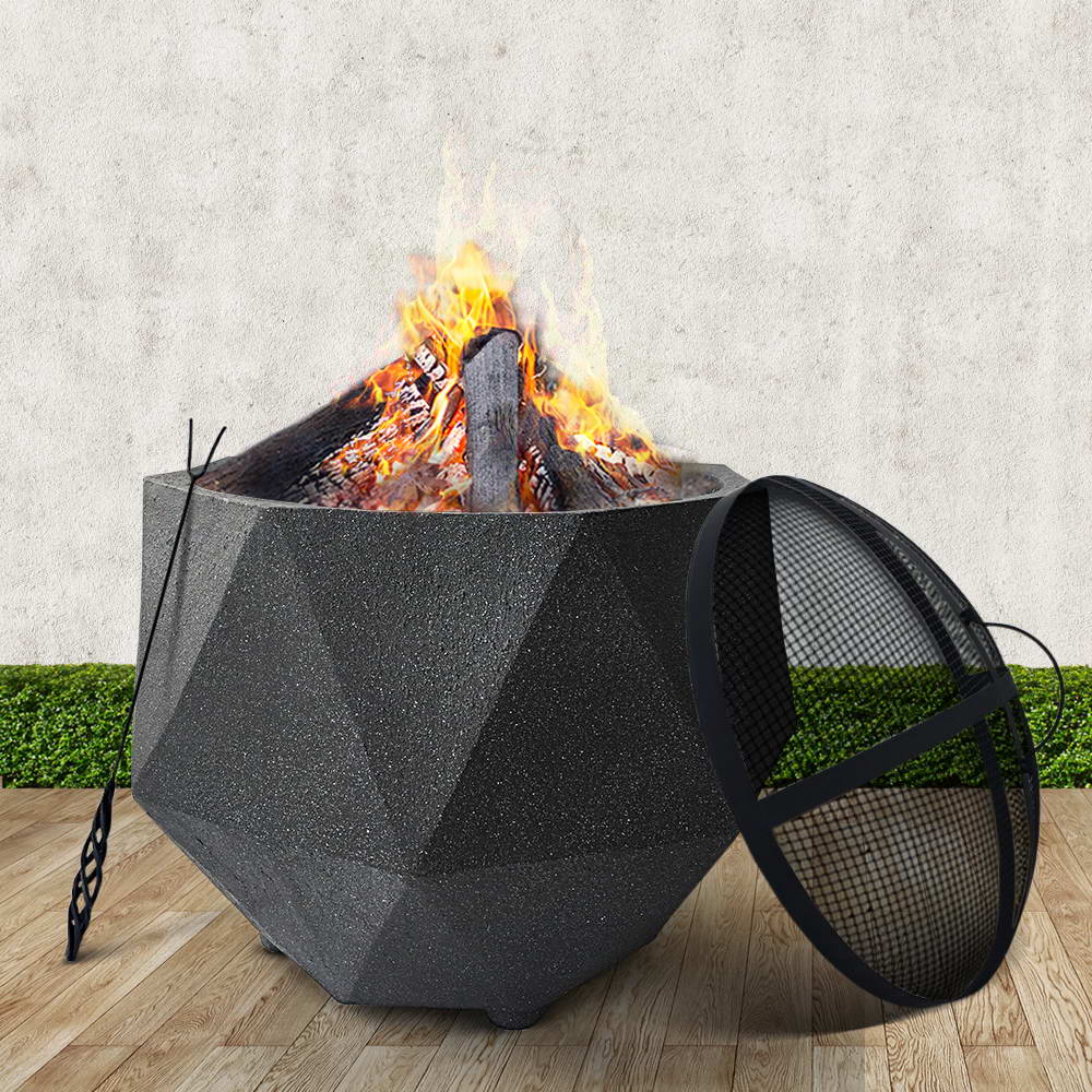 Outdoor Portable Fire Pit Bowl Fireplace - House Things Home & Garden > Firepits