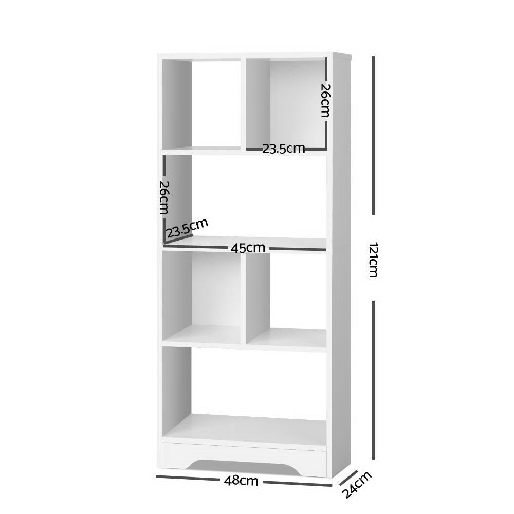 Display Shelf Bookcase Storage - House Things Furniture > Living Room