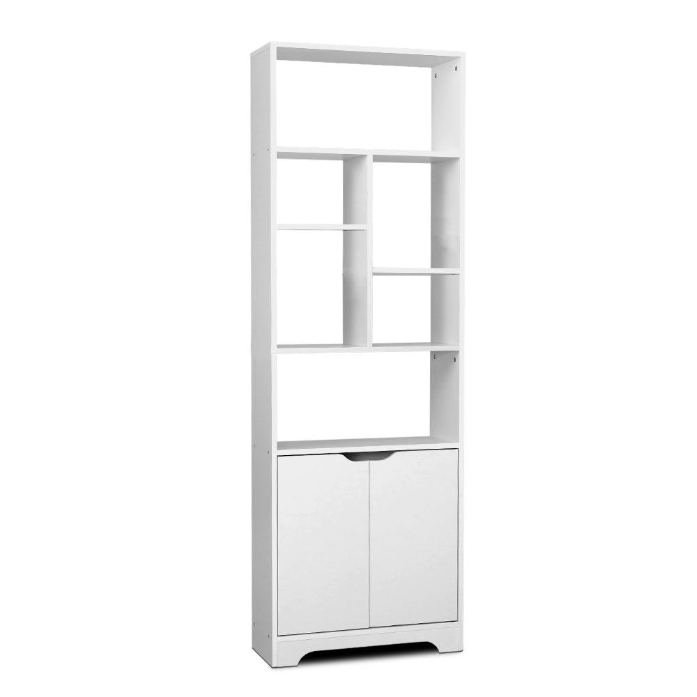 Bookshelf Display Shelf Adjustable Storage Cabinet Bookcase Stand Rack - House Things Furniture > Office
