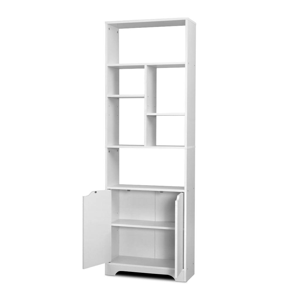 Bookshelf Display Shelf Adjustable Storage Cabinet Bookcase Stand Rack - House Things Furniture > Office