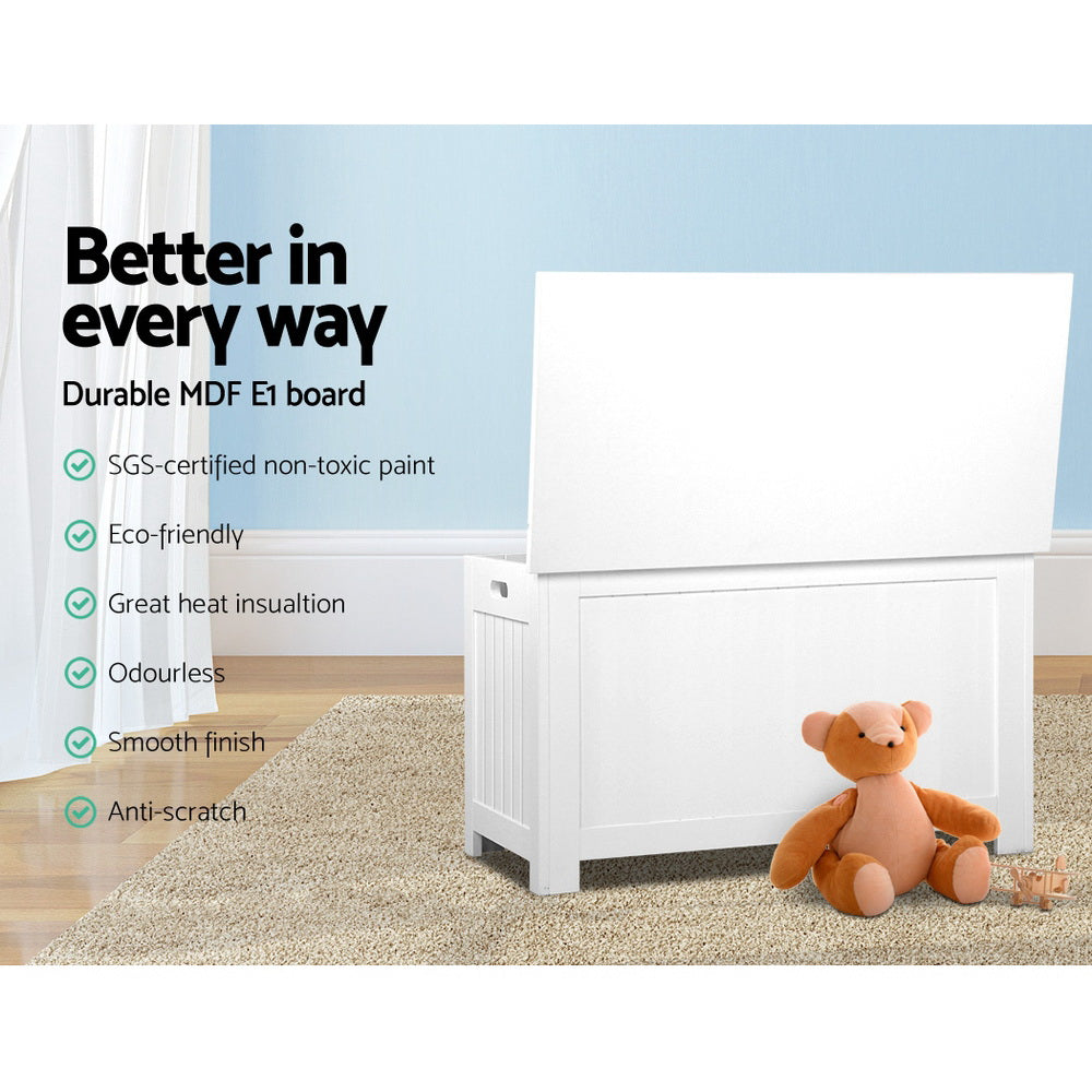 Storage Chest Cabinet Organiser White - House Things Baby & Kids > Kids Furniture