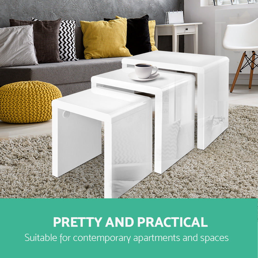 Set of 3 Nesting Tables - House Things Furniture