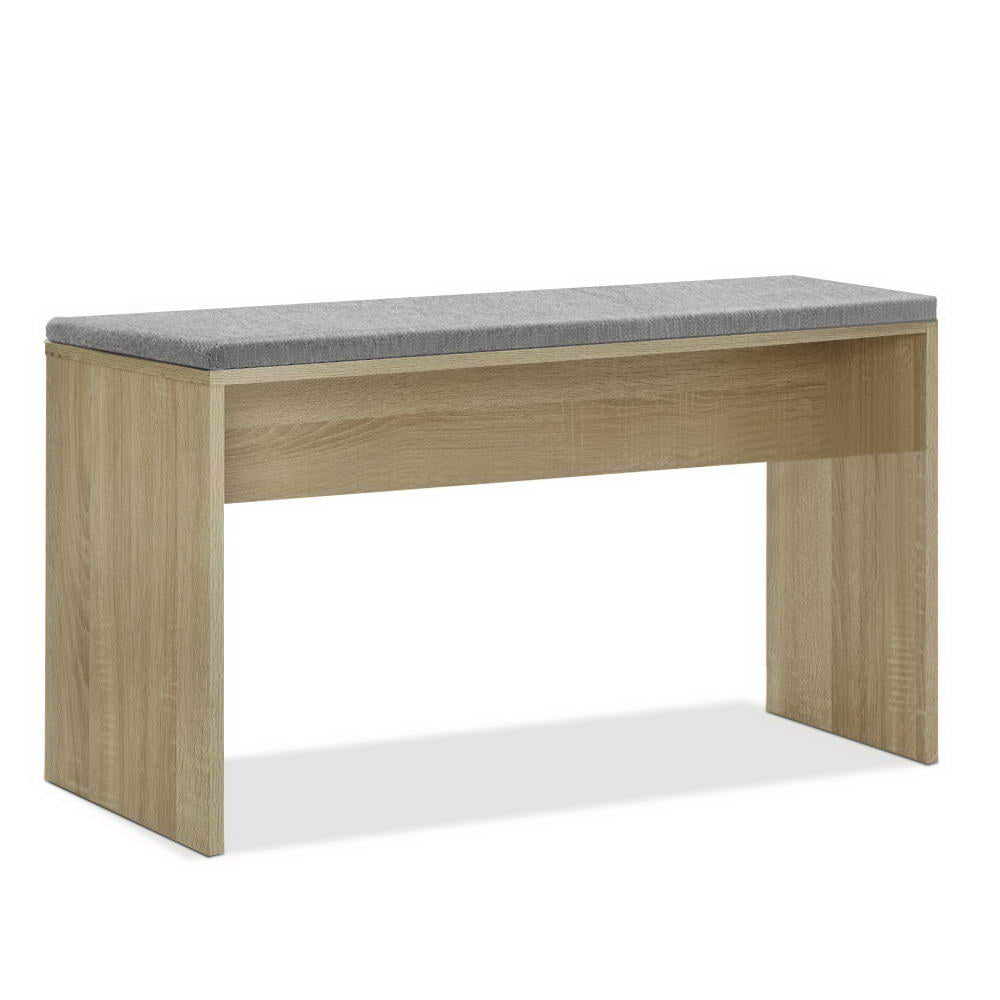 Dining Bench NATU Upholstery Seat Oak 90cm - House Things Furniture > Dining