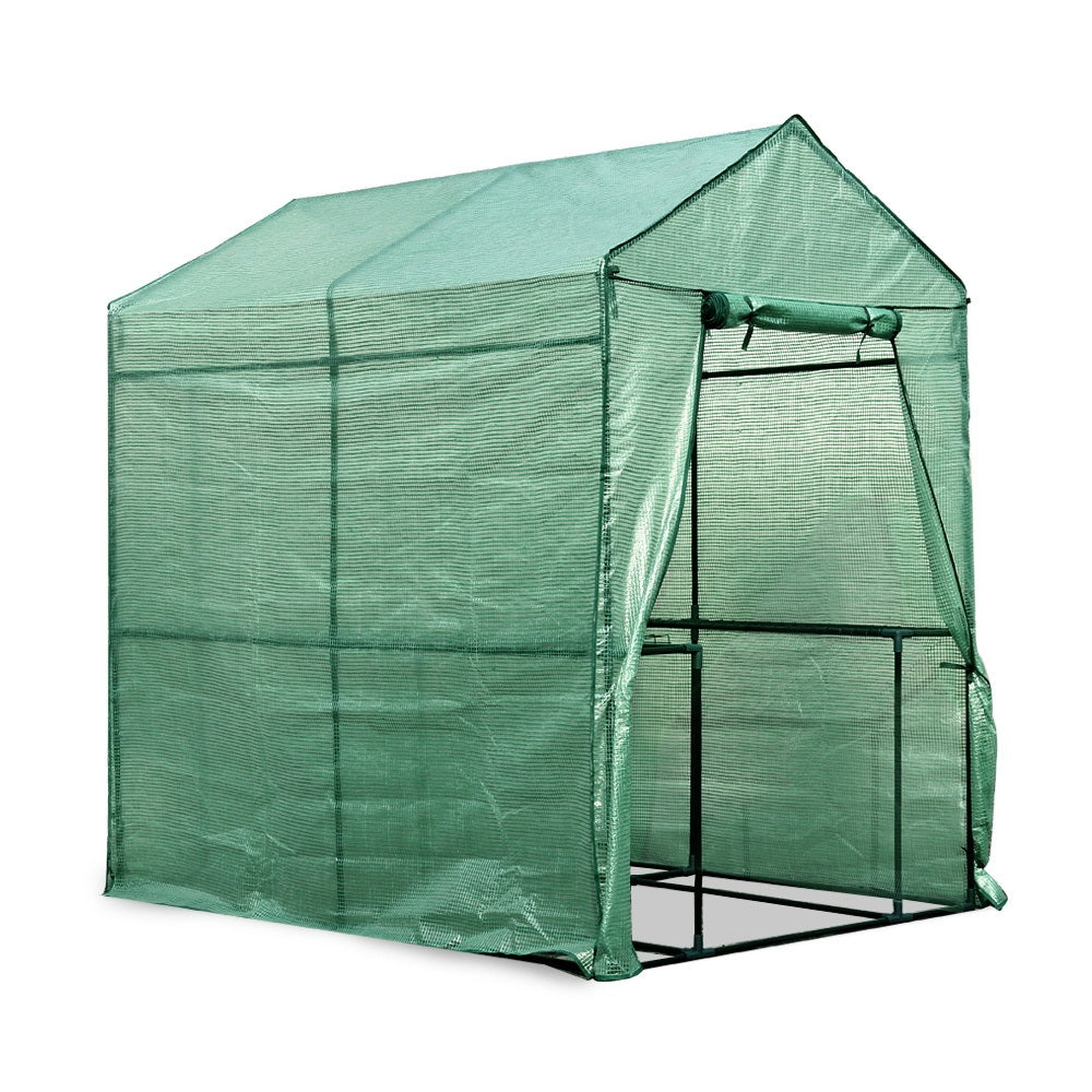 Greenfingers Greenhouse Garden Shed Green House 1.9X1.2M Storage Plant Lawn - House Things Home & Garden > Green Houses
