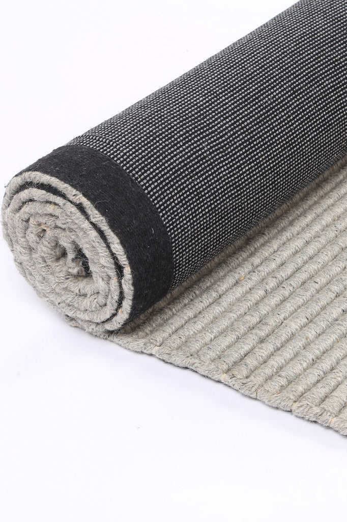 Tuiva Modern Wool Grey Rug - House Things Rug