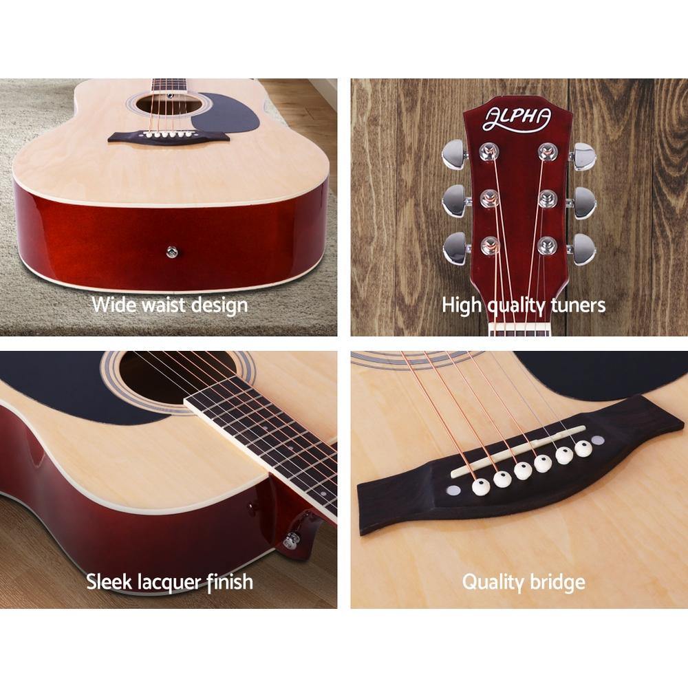 41" Wooden Acoustic Guitar - House Things Audio & Video > Musical Instrument & Accessories