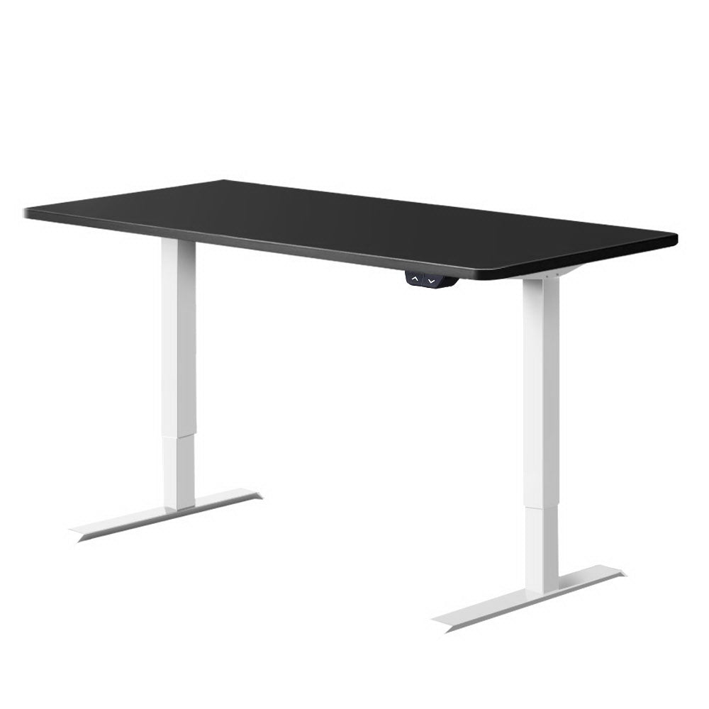 Standing Desk Motorised 120cm Black - House Things Furniture > Office