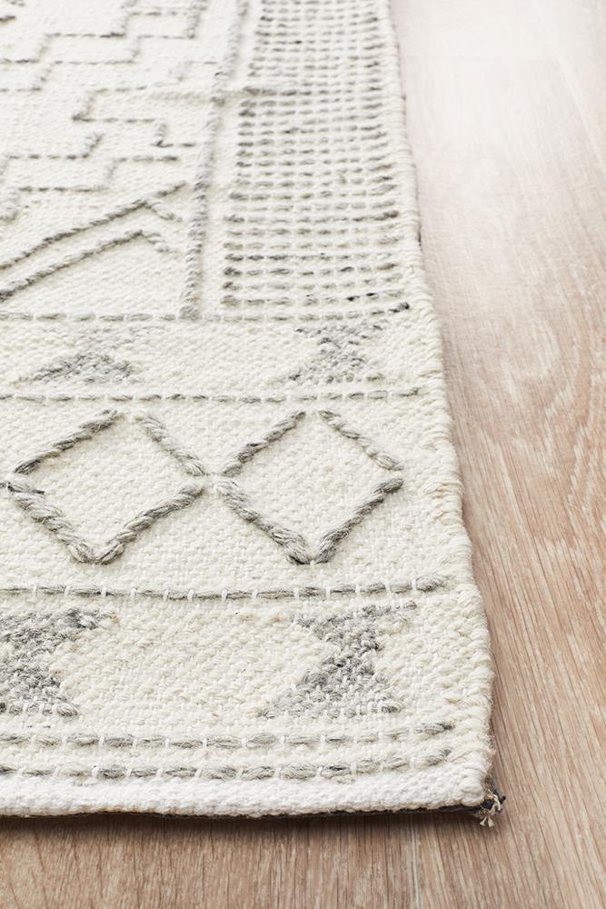 Salena Rug Ivory - House Things Hudson Collection