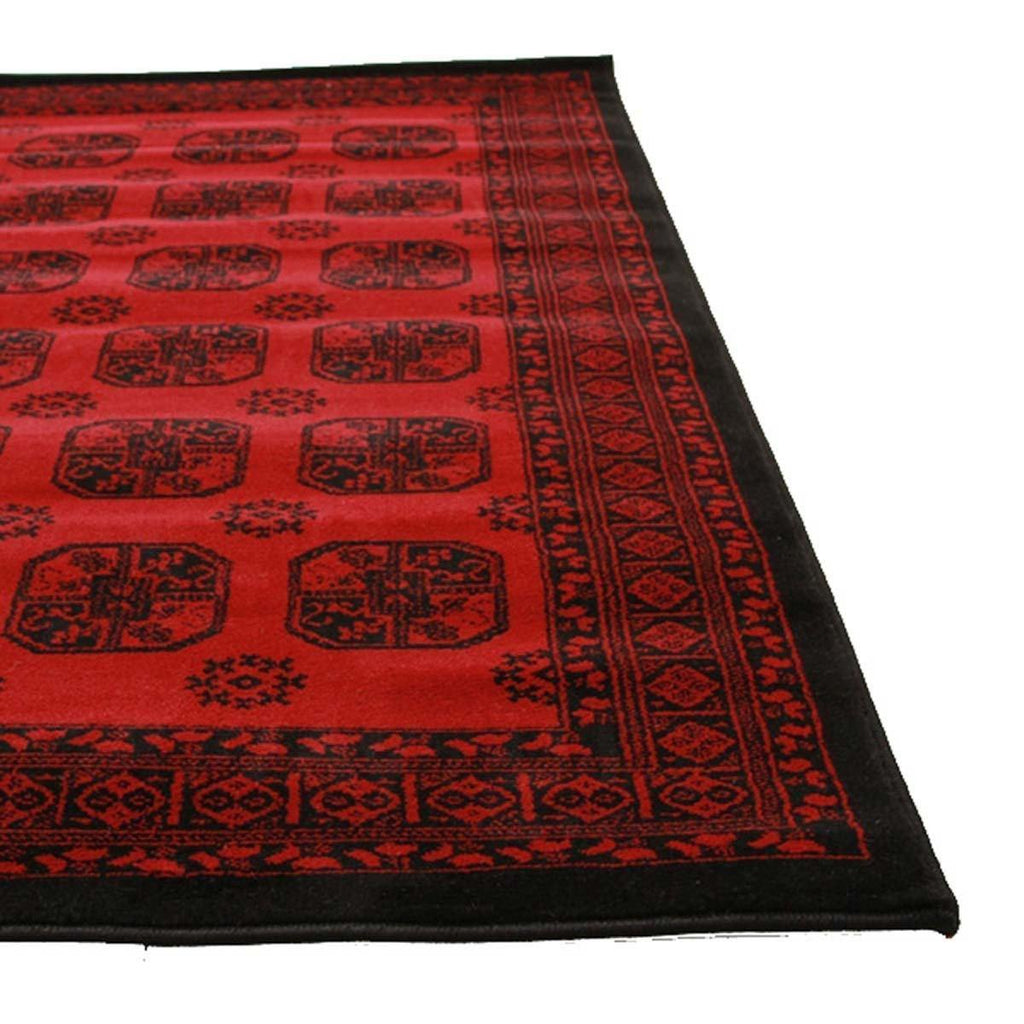 Istanbul Classic Afghan Pattern Runner Rug Red - House Things Istanbul Collection