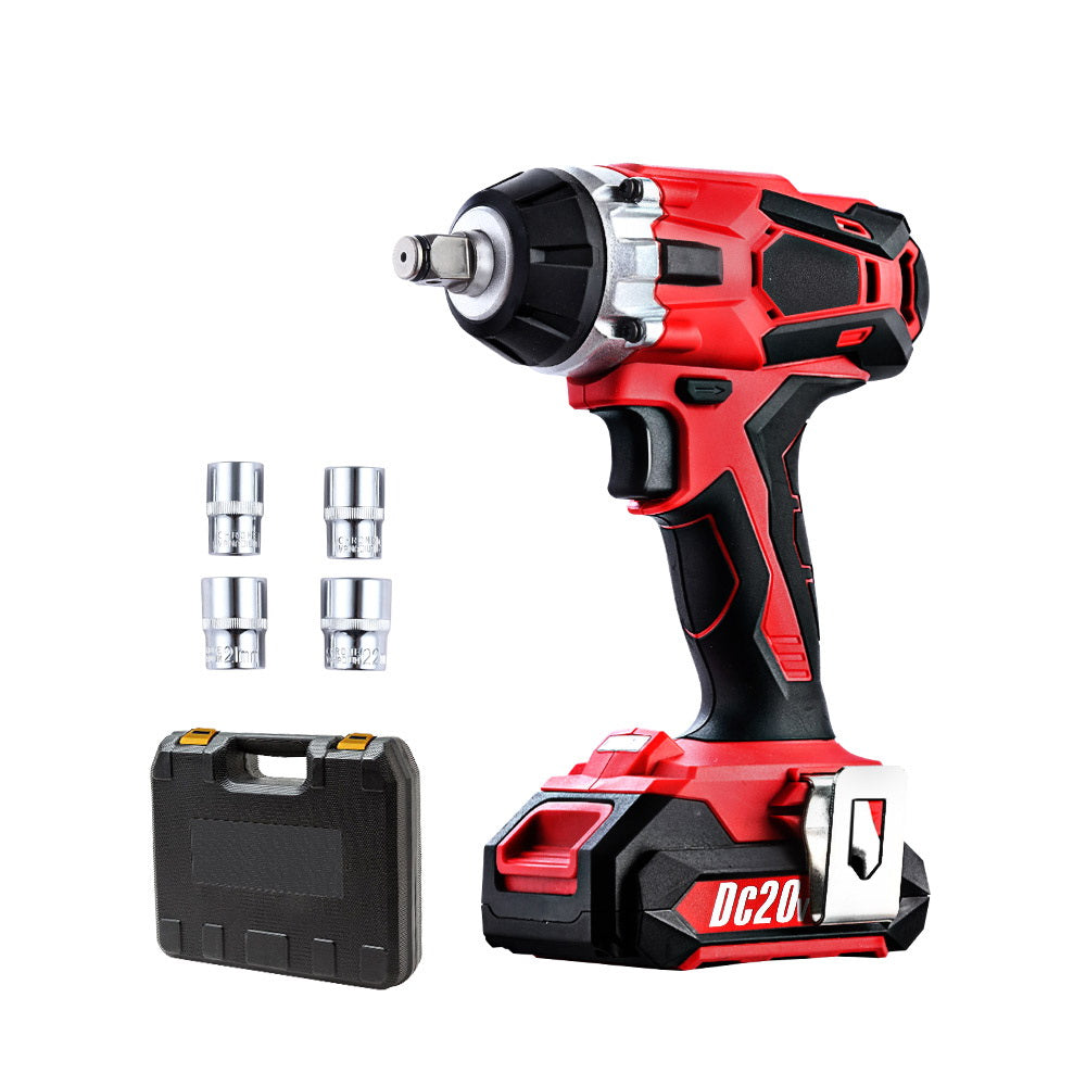 GIANTZ Cordless Impact Wrench 20V Lithium-Ion Battery Rattle Gun Sockets - House Things Tools > Power Tools