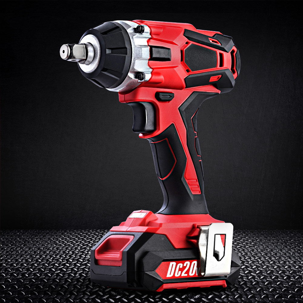 GIANTZ Cordless Impact Wrench 20V Lithium-Ion Battery Rattle Gun Sockets - House Things Tools > Power Tools