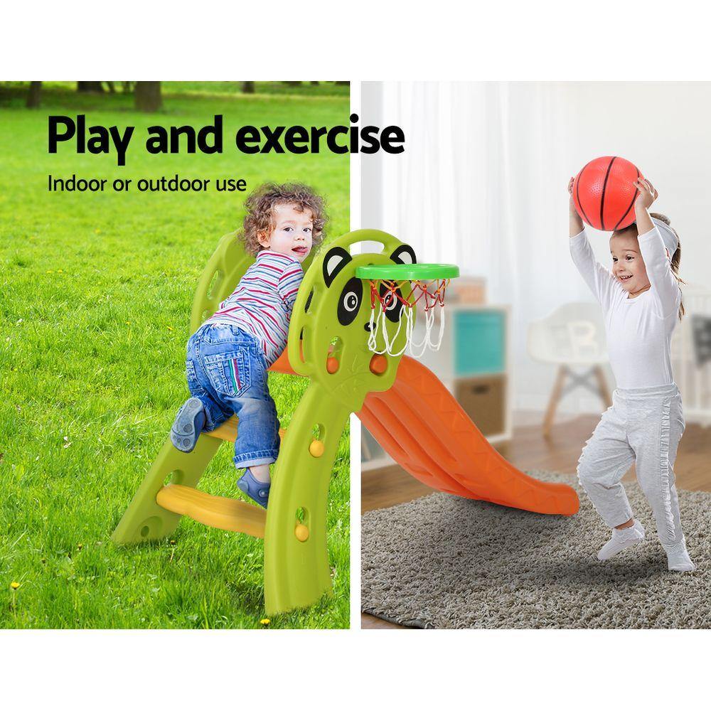 Kids Slide and Basketball Hoop - House Things Baby & Kids > Toys