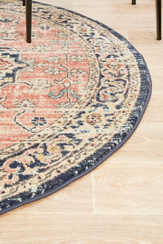 Legacy 851 Brick Round Rug - House Things Legacy Collection