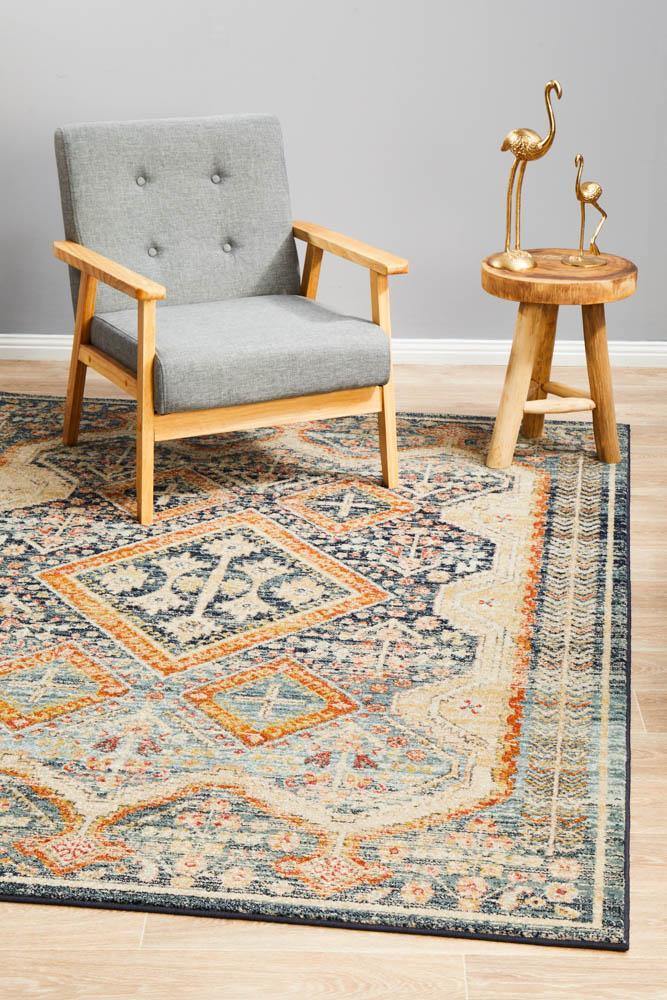 Villa Navy Rug - House Things Legacy Collection