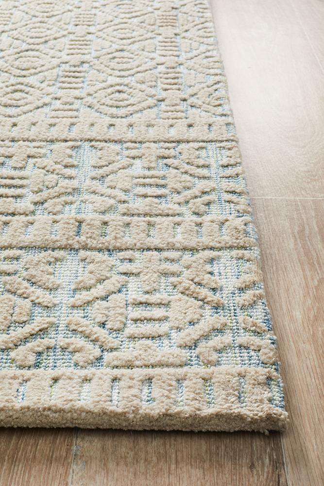 Levi Lucy Blue Green Rug - House Things Levi Collection