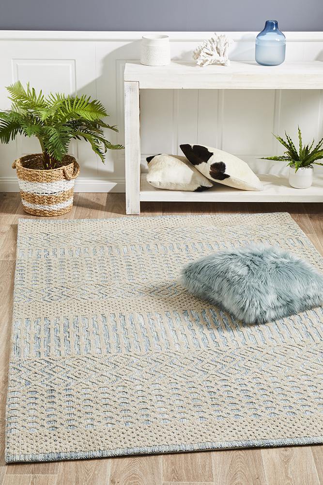 Levi Brook Blue Green Rug - House Things Levi Collection