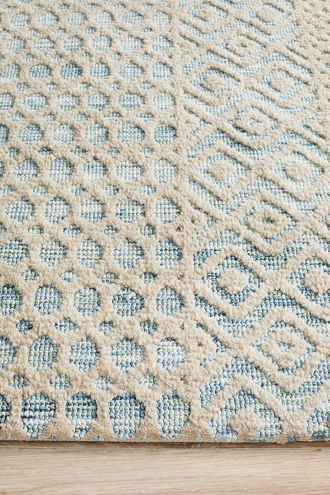 Levi Brook Blue Green Rug - House Things Levi Collection