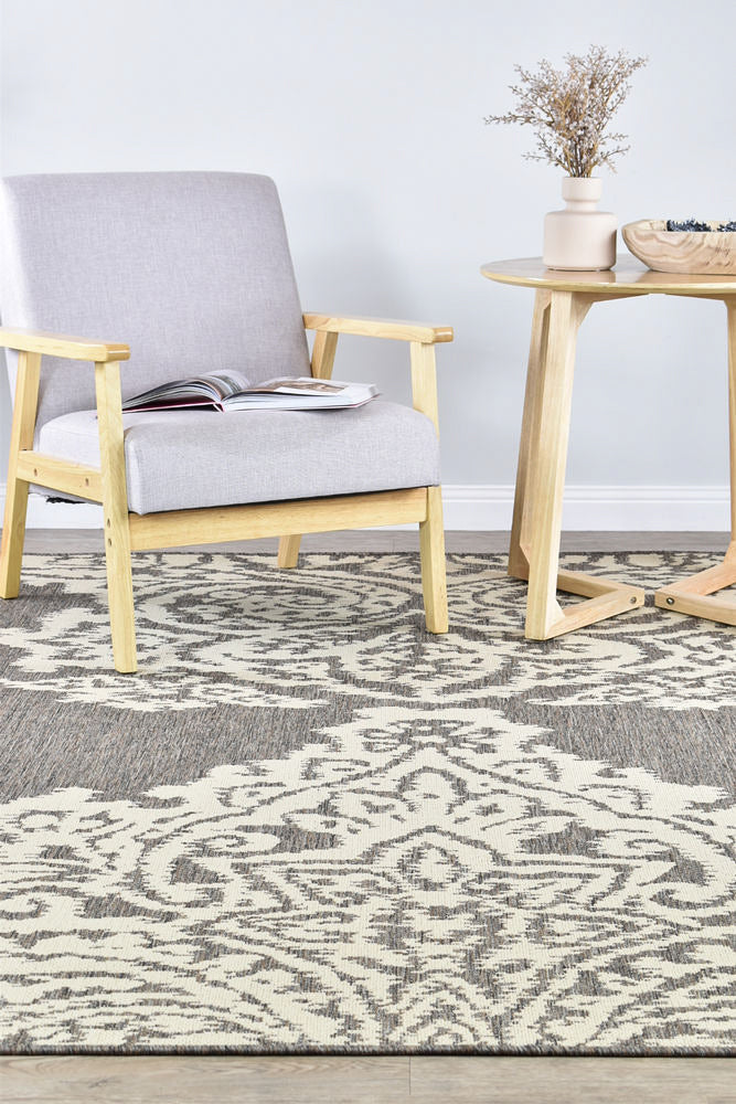 Pacific Brown Cream Rug 5605-W71E - House Things INDOOR/OUTDOOR