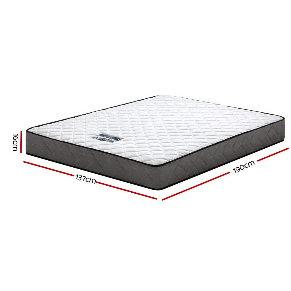 Double Size 16cm Thick Tight Top Foam Mattress 6.0/ Medium Firm - House Things Furniture > Mattresses
