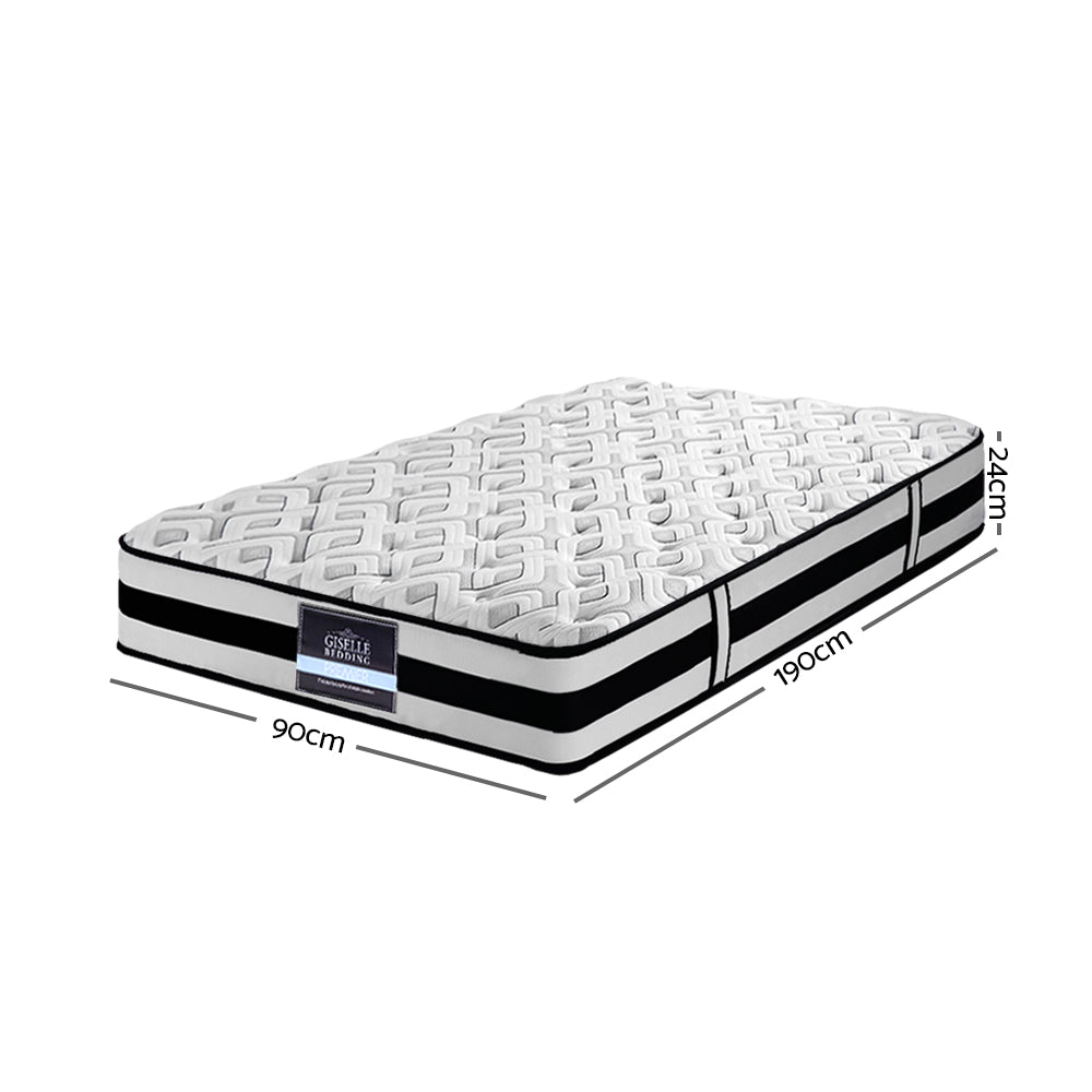 Giselle Spring Foam Mattress Single Size - House Things Furniture > Mattresses