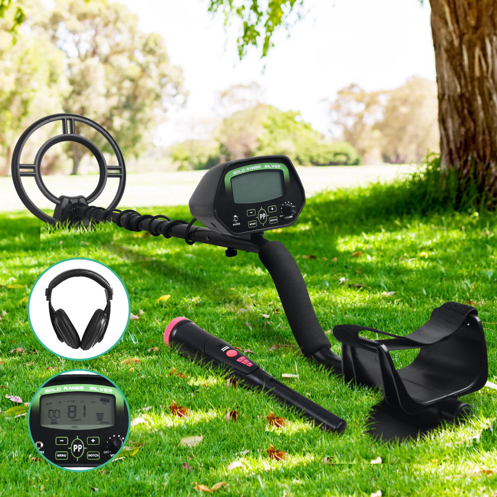 Metal Detector Pinpointer Deep Sensitive Searching Treasure Gold Hunt Digger 220MM - House Things Outdoor > Metal Detectors