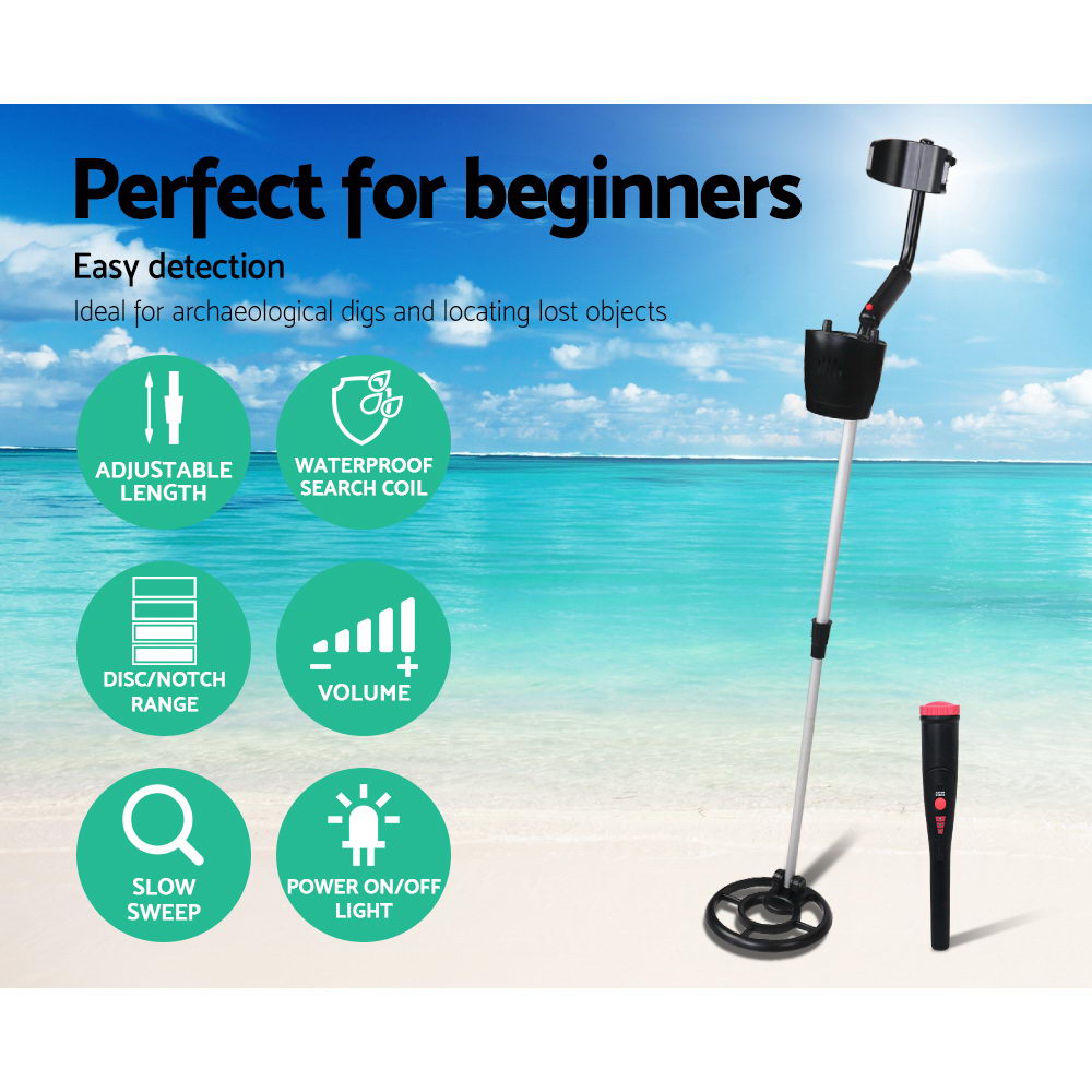 Metal Detector Pinpointer Deep Sensitive Searching Gold Digger Hunter Digger 180MM - House Things Outdoor > Metal Detectors