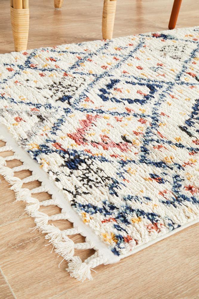 Casablanca White Runner Rug - House Things Marrakesh Collection
