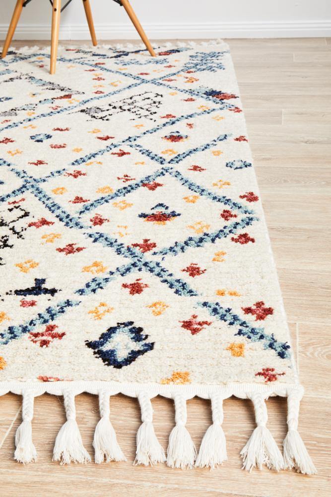 Casablanca White Rug - House Things Marrakesh Collection