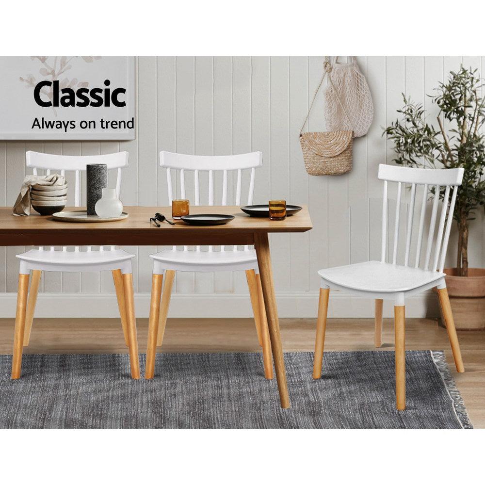 4 x Barron Classic Dining Stool White - House Things 